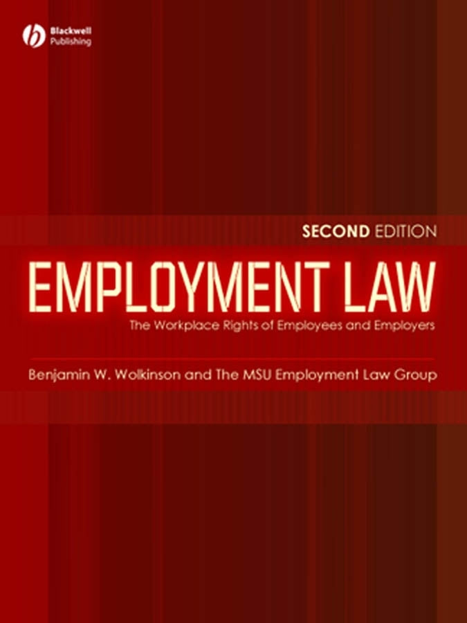 Employment Law; The Workplace Rights of Employees and Employers (Paperback / softback) 9781405134088