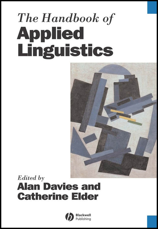 The Handbook of Applied Linguistics (Paperback / softback) 9781405138093
