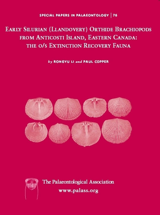 Special Papers in Palaeontology, Early Silurian (Llandovery) Orthide Brachiopods from Anticosti Island, Eastern Canada; The O/S Extinction Recovery Fauna (Paperback / softback) 9781405160124