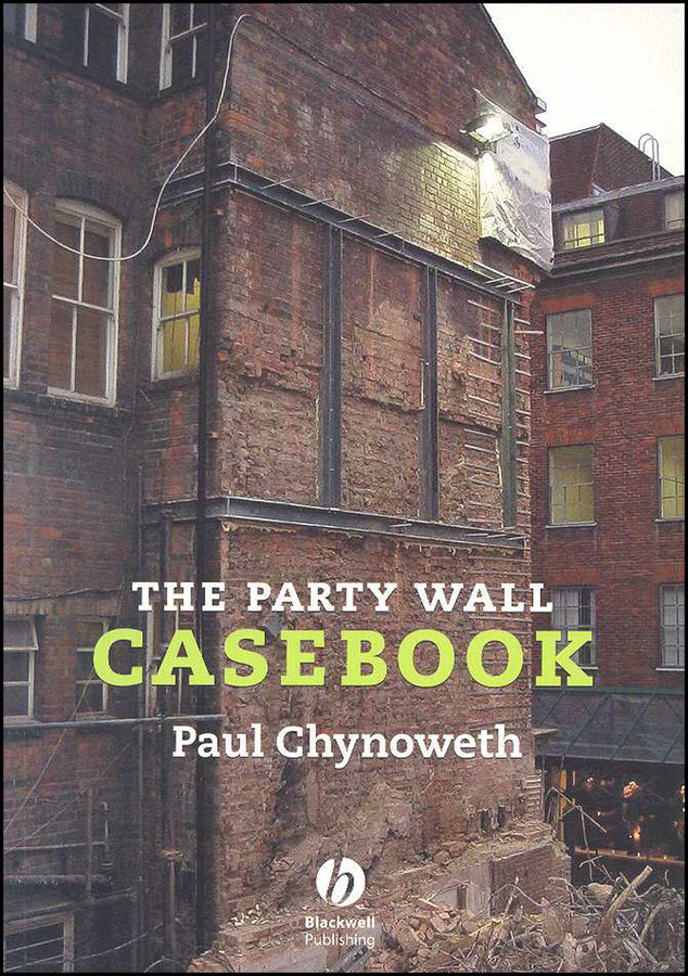 The Party Wall Casebook (Paperback / softback) 9781405163248