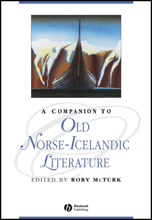 A Companion to Old Norse-Icelandic Literature and Culture (Paperback / softback) 9781405163675