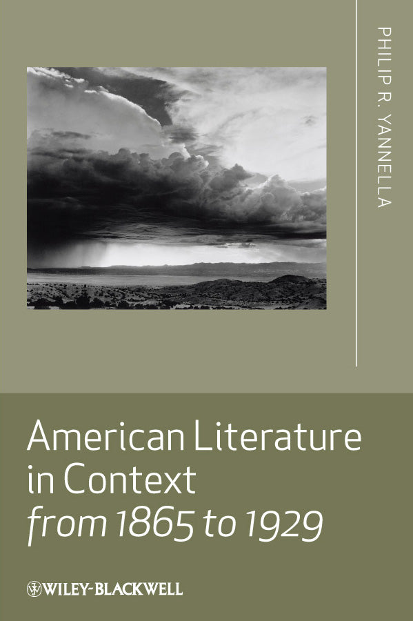 American Literature in Context from 1865 to 1929 (Paperback / softback) 9781405167802