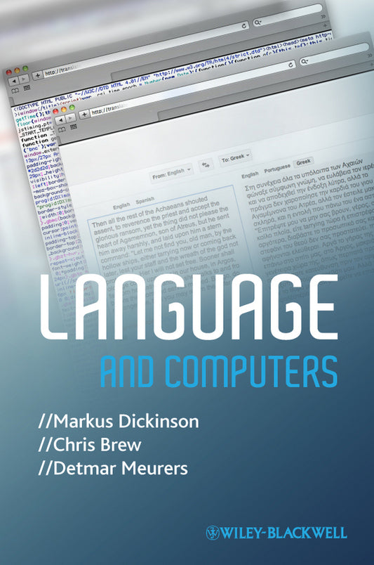 Language and Computers (Paperback / softback) 9781405183055