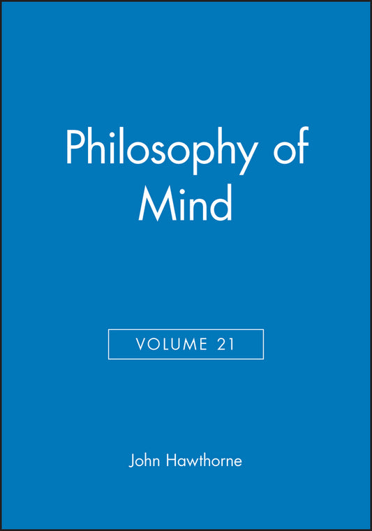 Philosophy of Mind, Volume 21 (Paperback / softback) 9781405184564