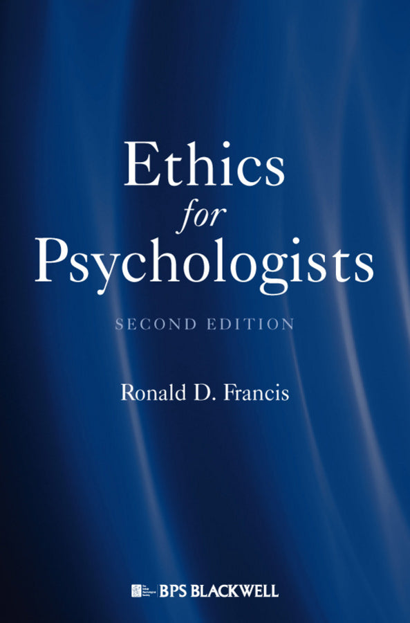 Ethics for Psychologists (Paperback / softback) 9781405188777