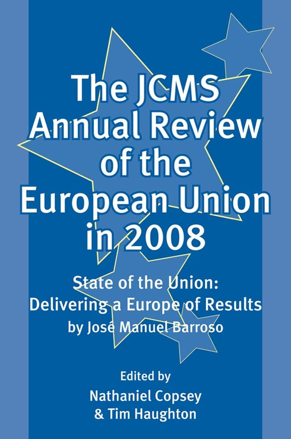 The JCMS Annual Review of the European Union in 2008 (Paperback / softback) 9781405189149