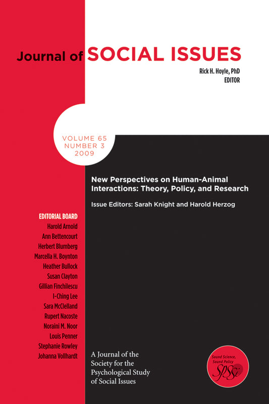 New Perspectives on Human-Animal Interactions; Theory, Policy, and Research (Paperback / softback) 9781444333060