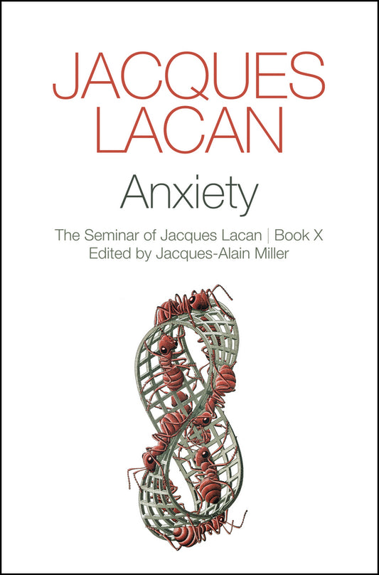 Anxiety; The Seminar of Jacques Lacan, Book X (Paperback / softback) 9781509506828