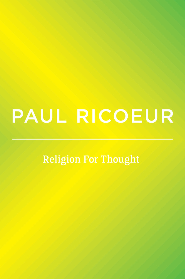 Religion For Thought; Writings and Lectures, Volume 5 (Paperback / softback) 9781509565559