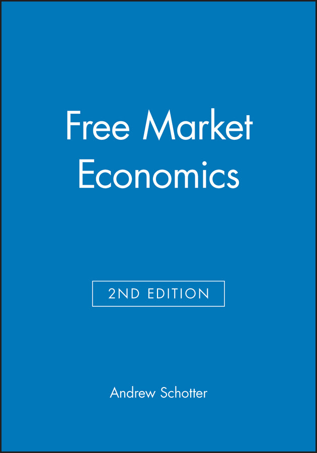 Free Market Economics (Paperback / softback) 9781557860668