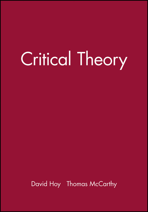 Critical Theory (Paperback / softback) 9781557861733