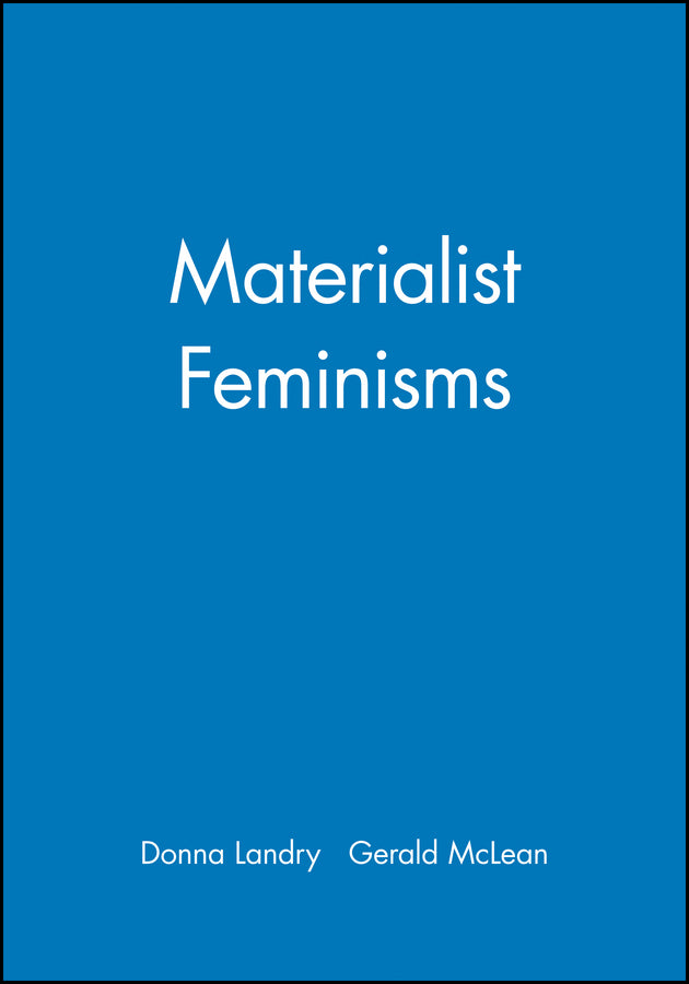 Materialist Feminisms (Paperback / softback) 9781557861856