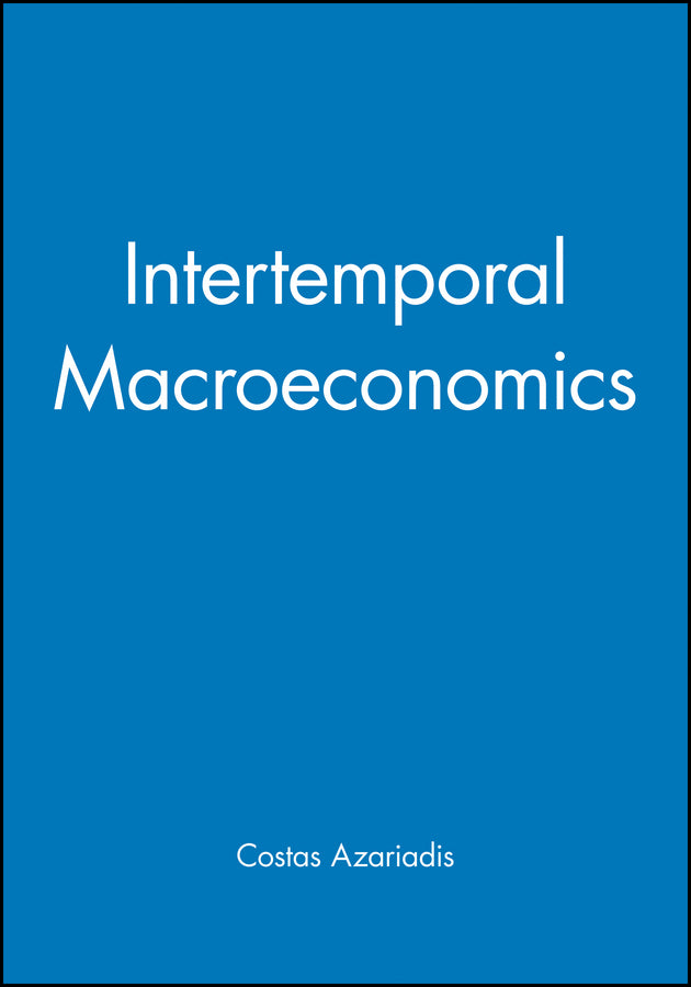 Intertemporal Macroeconomics (Hardback) 9781557863669
