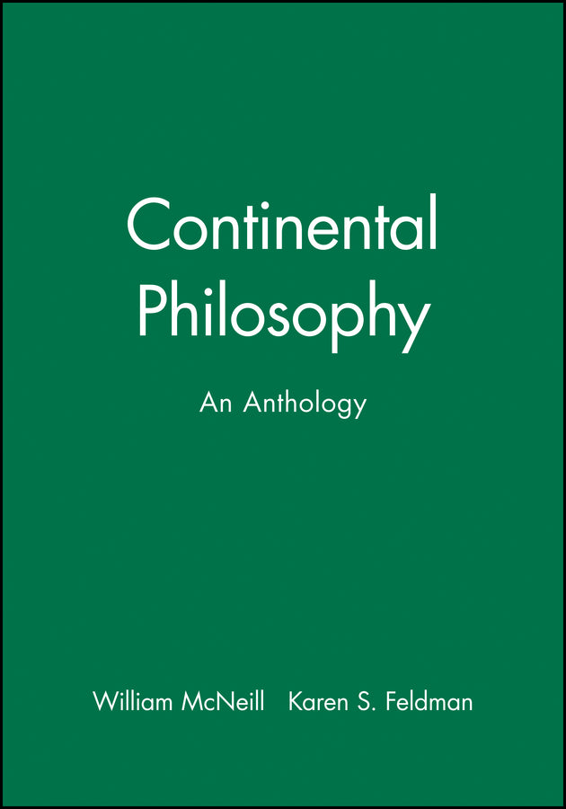 Continental Philosophy; An Anthology (Paperback / softback) 9781557865618