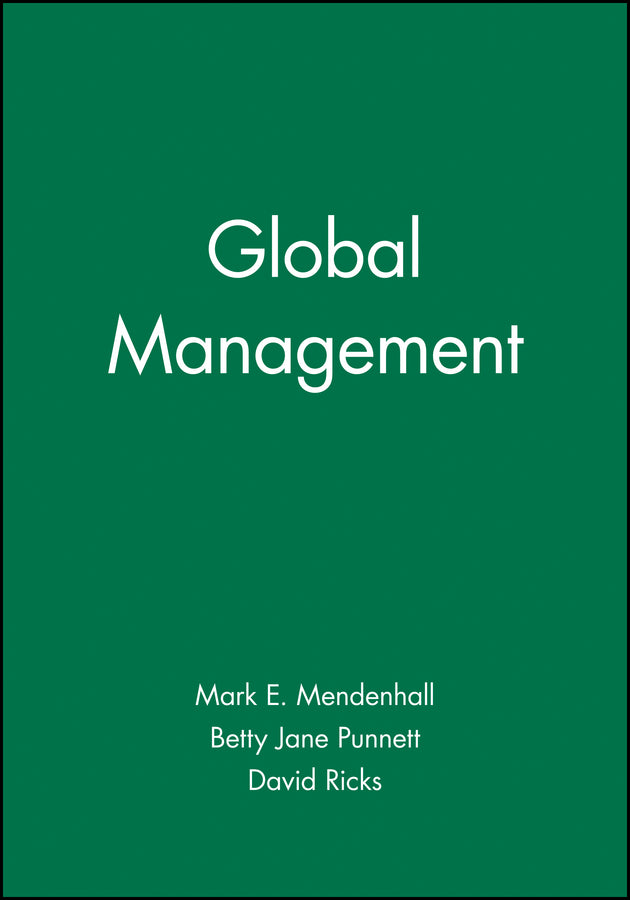 Global Management (Hardback) 9781557866356
