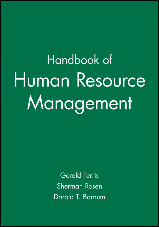 Handbook of Human Resource Management (Hardback) 9781557867193