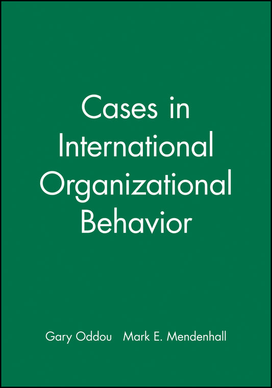 Cases in International Organizational Behavior (Paperback / softback) 9781557867353