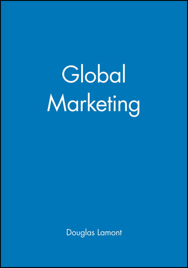 Global Marketing (Paperback / softback) 9781557868299