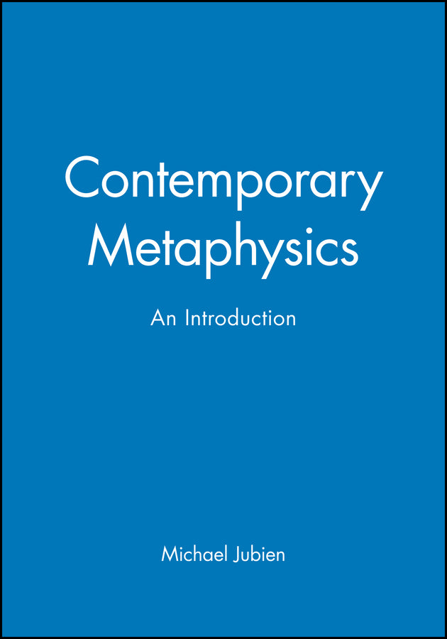 Contemporary Metaphysics; An Introduction (Paperback / softback) 9781557868596