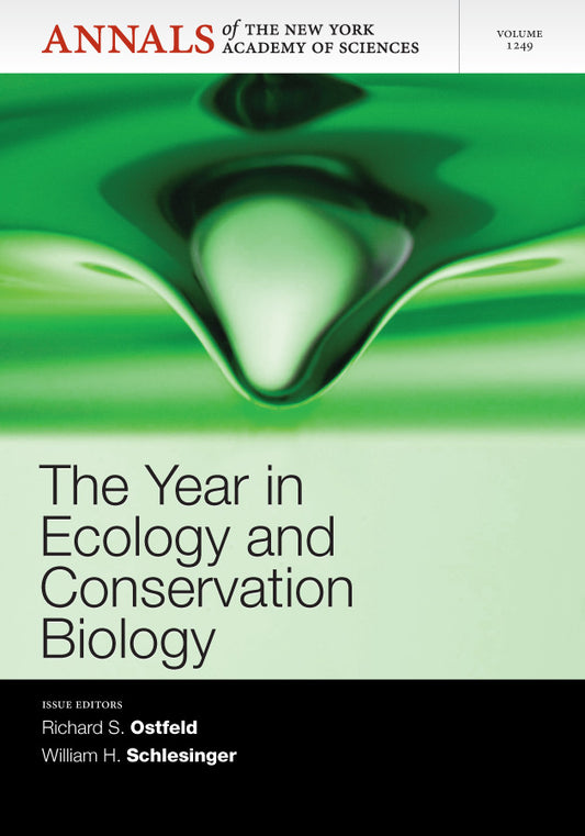 The Year in Ecology and Conservation Biology 2012, Volume 1249 (Paperback / softback) 9781573318631