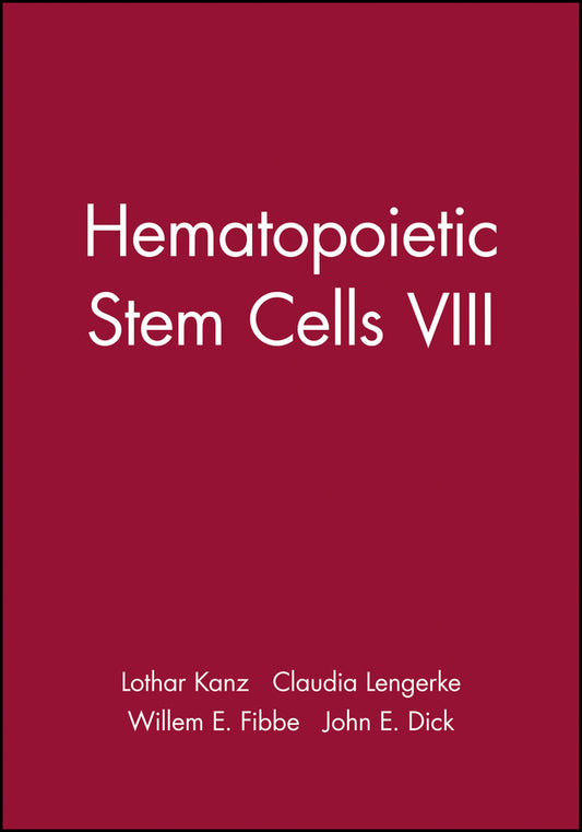 Hematopoietic Stem Cells VIII (Paperback / softback) 9781573318679