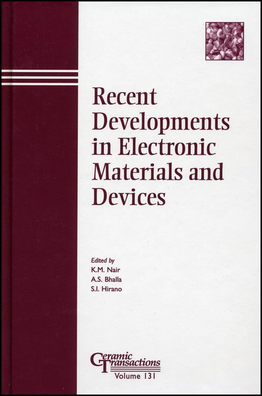 Recent Developments in Electronic Materials and Devices (Hardback) 9781574981452