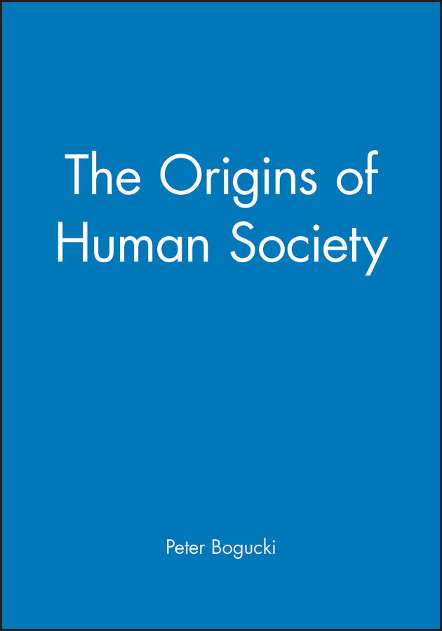 The Origins of Human Society (Paperback / softback) 9781577181125