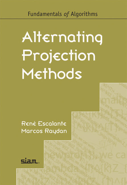 Alternating Projection Methods (Paperback / softback) 9781611971934