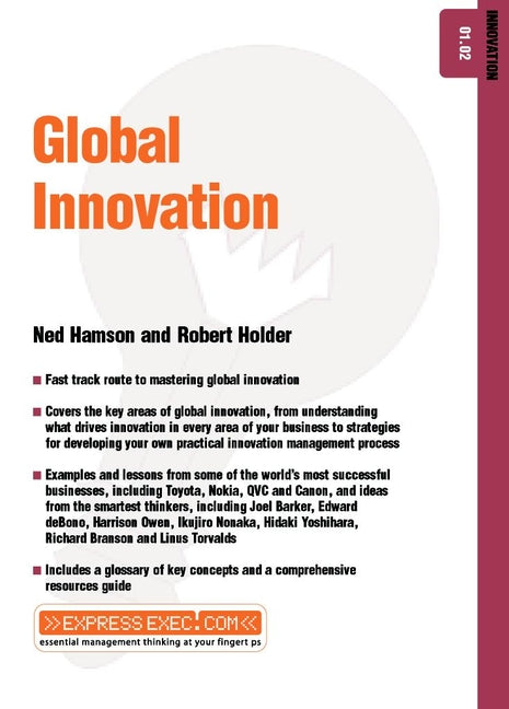 Global Innovation; Innovation 01.02 (Paperback / softback) 9781841122199