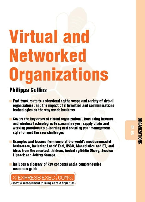 Virtual and Networked Organizations; Organizations 07.03 (Paperback / softback) 9781841122205