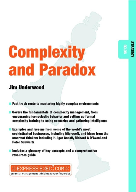 Complexity and Paradox; Strategy 03.06 (Paperback / softback) 9781841122250