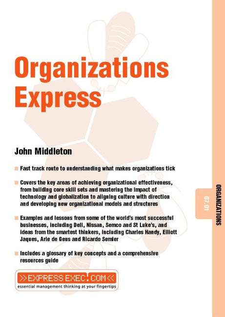 Organizations Express; Organizations 07.01 (Paperback / softback) 9781841122304