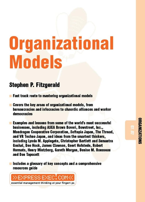 Organizational Models; Organizations 07.07 (Paperback / softback) 9781841122410