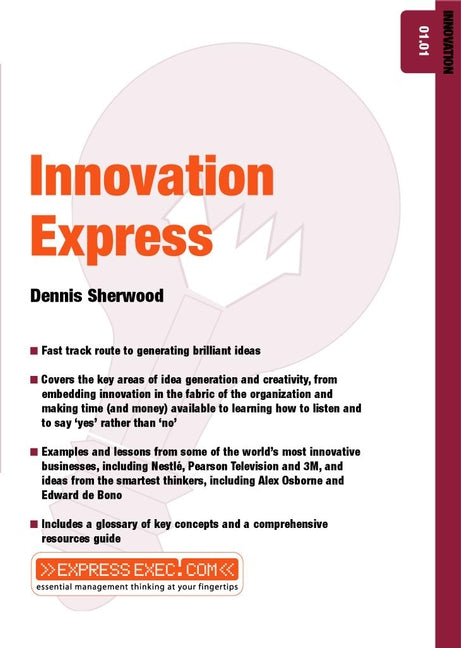 Innovation Express; Innovation 01.01 (Paperback / softback) 9781841123066