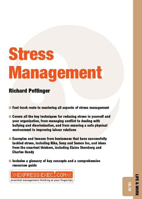 Stress Management; Life and Work 10.10 (Paperback / softback) 9781841123196