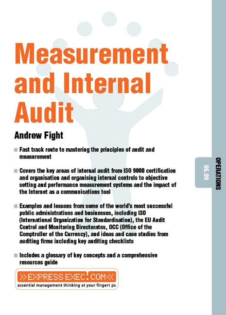 Measurement and Internal Audit; Operations 06.09 (Paperback / softback) 9781841124018