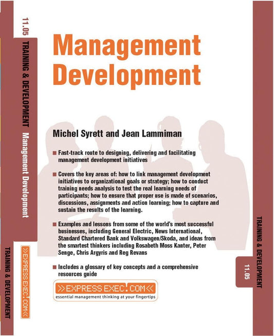 Management Development; Training and Development 11.5 (Paperback / softback) 9781841124469