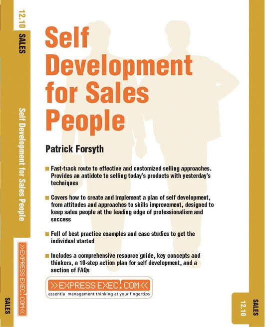 Self Development for Sales People; Sales 12.10 (Paperback / softback) 9781841124537