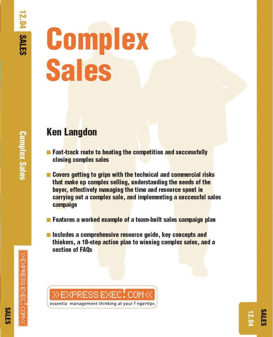 Complex Sales; Sales 12.04 (Paperback / softback) 9781841124575