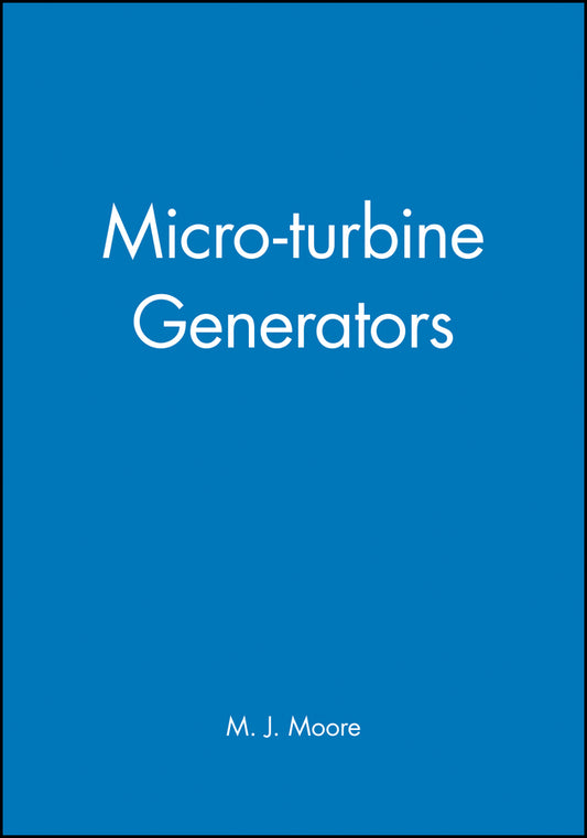 Micro-turbine Generators (Hardback) 9781860583919