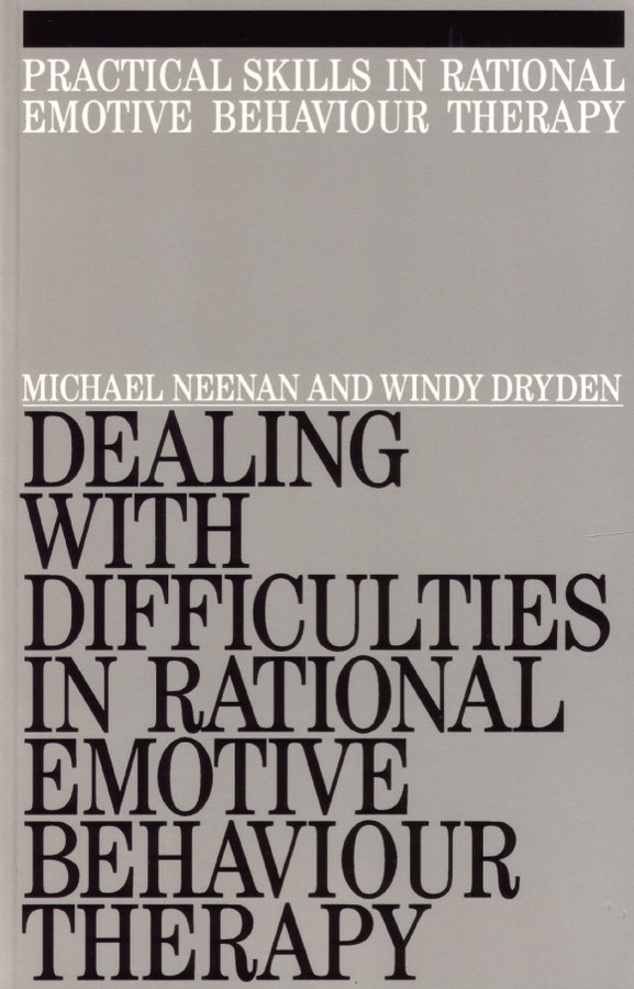 Dealing with Difficulities in Rational Emotive Behaviour Therapy (Paperback / softback) 9781861560018