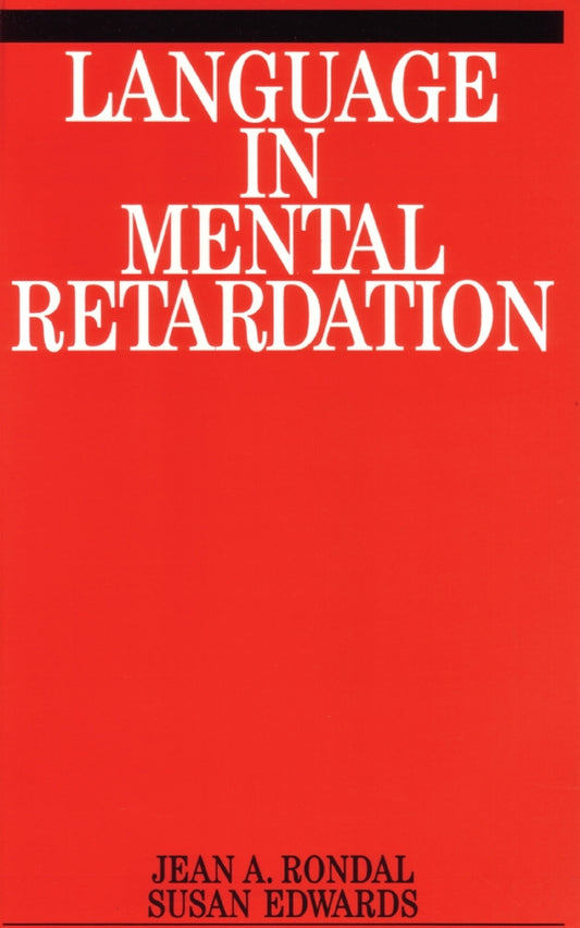 Language in Mental Retardation (Paperback / softback) 9781861560049