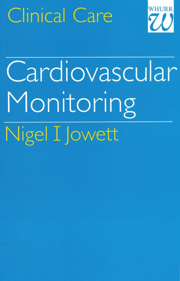 Cardiovascular Monitoring (Paperback / softback) 9781861560056