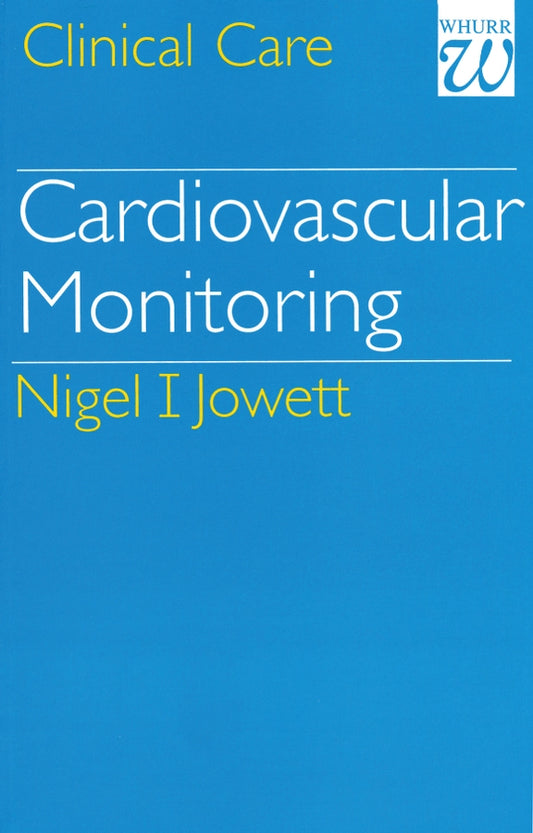 Cardiovascular Monitoring (Paperback / softback) 9781861560056
