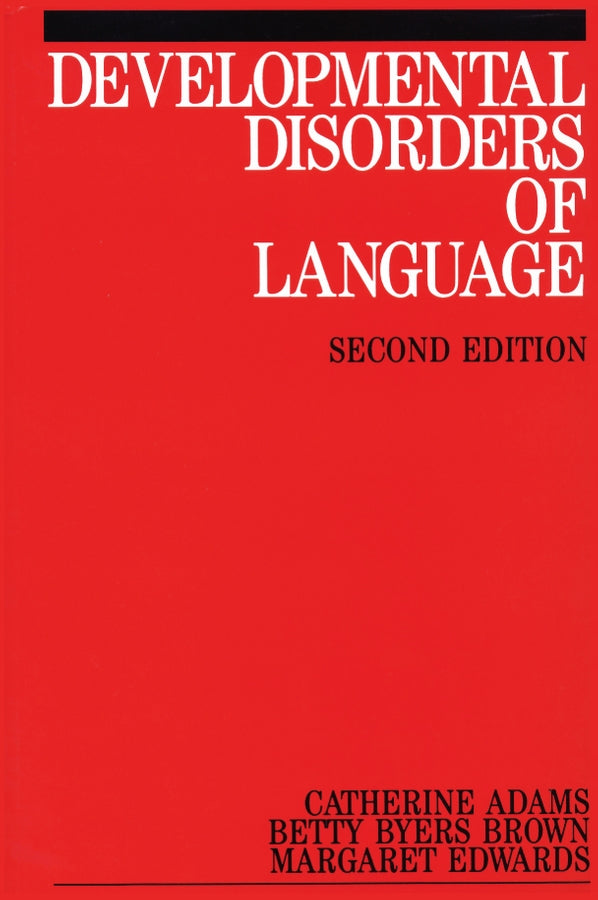 Developmental Disorders of Language (Paperback / softback) 9781861560209
