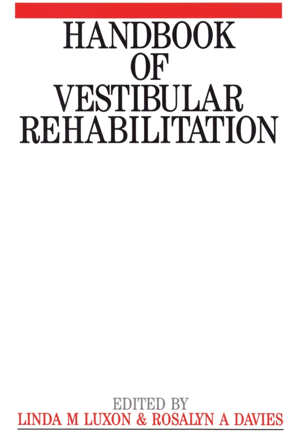 Handbook of Vestibular Rehabilitation (Paperback / softback) 9781861560216