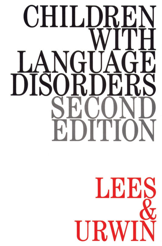 Children with Language Disorders (Paperback / softback) 9781861560261