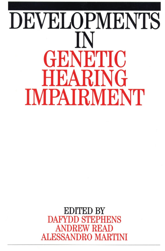 Developments in Genetic Hearing Impairment (Paperback / softback) 9781861560582