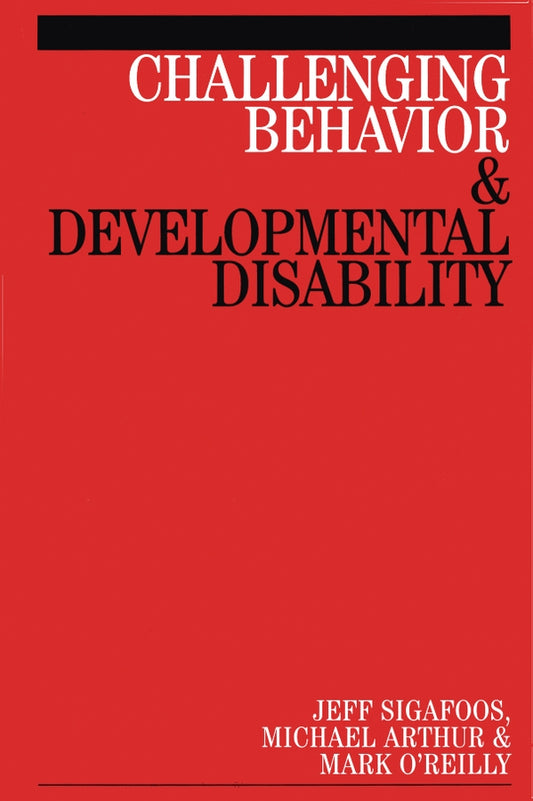 Challenging Behaviour and Developmental Disability (Paperback / softback) 9781861563781