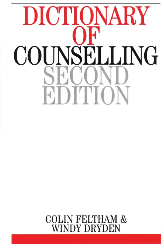 Dictionary of Counselling (Paperback / softback) 9781861563828